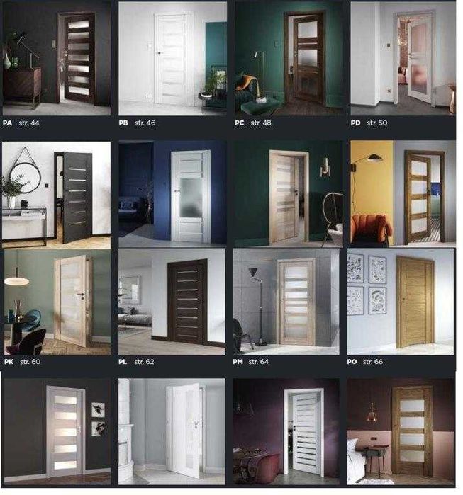 Drzwi  wewnętrzne  NA WYMIAR  maskowanie ościeżnicy kamuflaż futryn