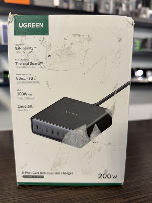Ładowarka do telefonu Ugreen X766 8-PORTOWA 200W Poznań Długa 14
