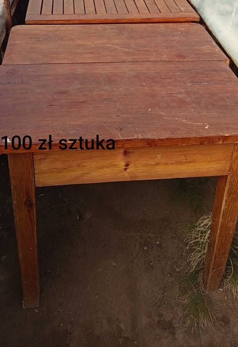 Krzesła  i stoły PRL