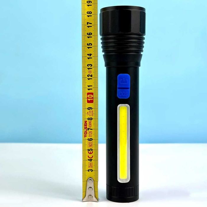 Ліхтар CB-C12-P50+COB, Li-Ion акумулятор, zoom