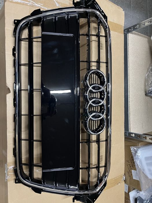 Решетка радиатора Audi A4 B8,5 B8.5 B 8.5 рестайлинг S line хром 8K0853651FT94