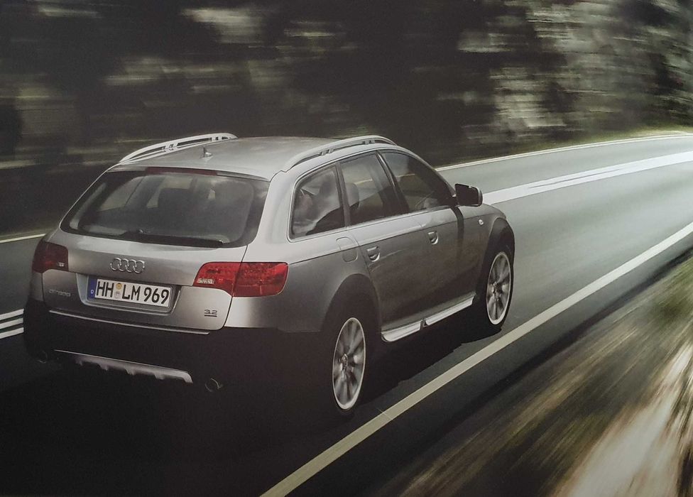 Catálogo do Audi A6 Allroad Quattro - original - Ano 2006/2007