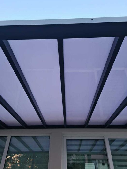 Poliwęglan lity opal/mleczny/Grafit 6mm 2UV 2,05x4,00 i inne