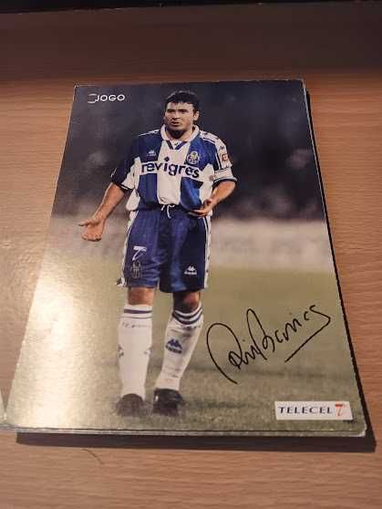 13 Postars de jogadores do F C do Porto, 1 euro cada uma