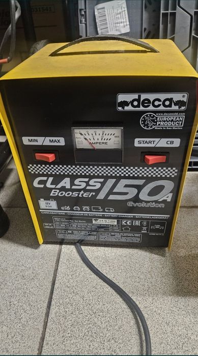 Зарядка з можливістю буста для старту авто 12v 150A Deca Booster