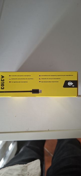 Carregador de isqueiro com USB e cabo co ficha  para IPHONE