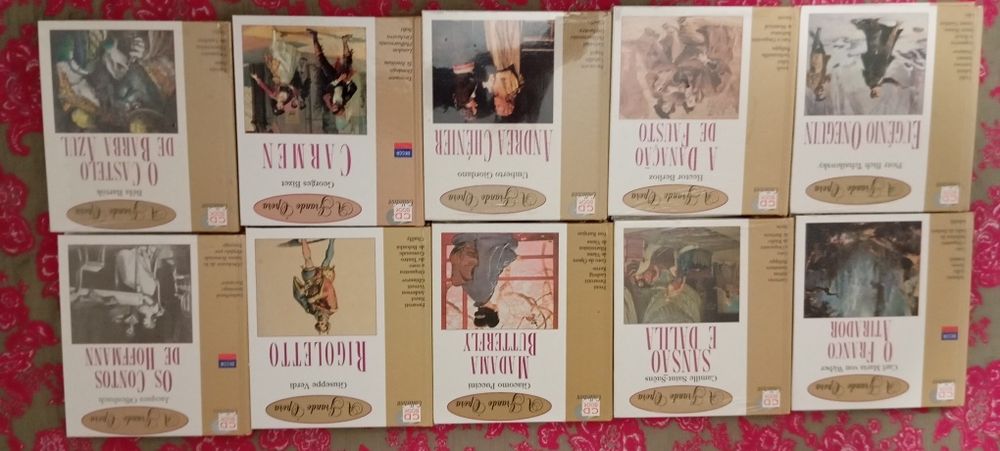 Coleção CDs c/ livro Música Clássica. A Grande Ópera.