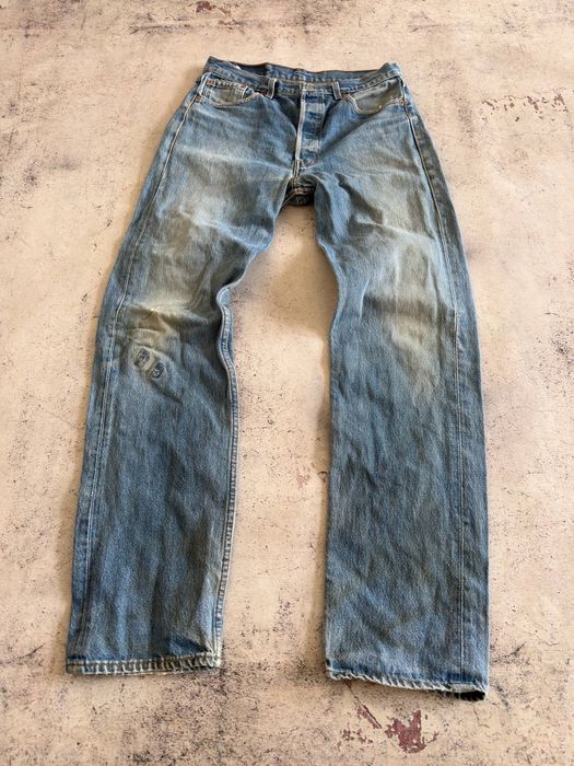 Винтажные Джинсы Levis 501 оригинал Размер 34/34