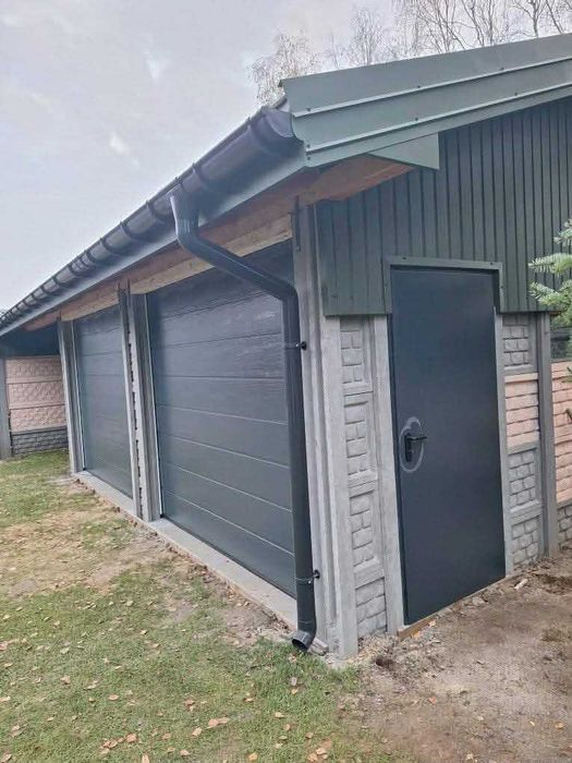 Montaż ogrodzeń betonowych i panelowych, wiat, garaży.