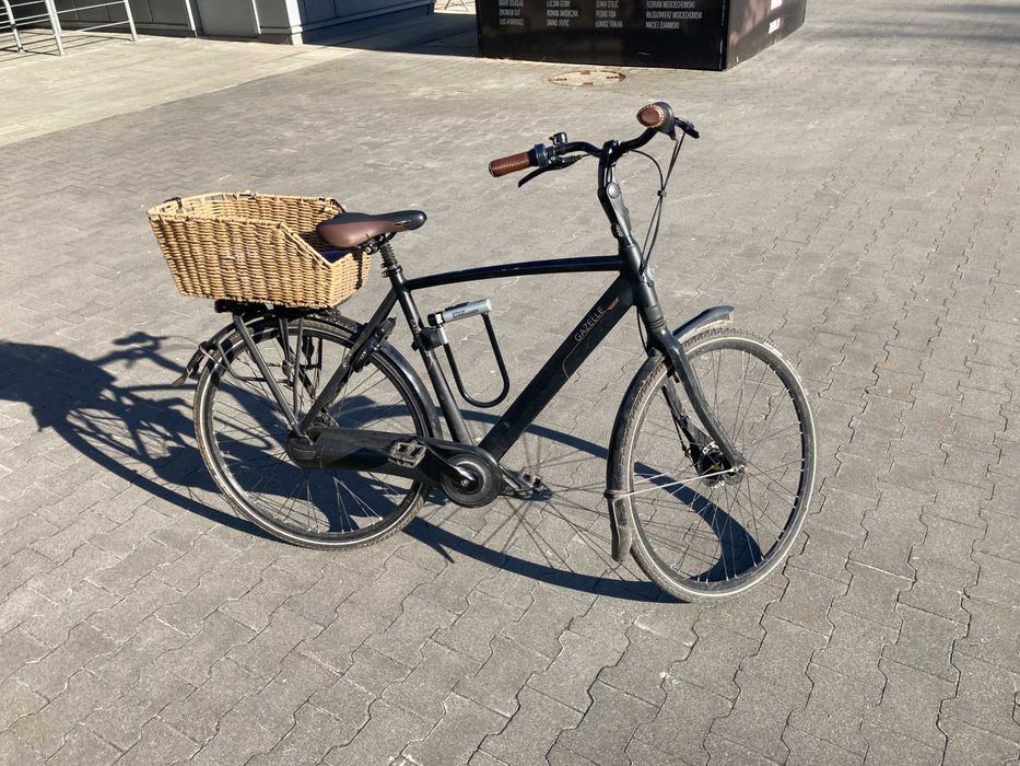 Rower Gazelle Orange C8 czarny matowy