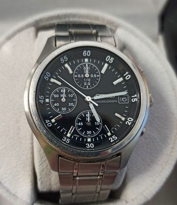 SEIKO V657-7100 męski chronograf kwarcowy.