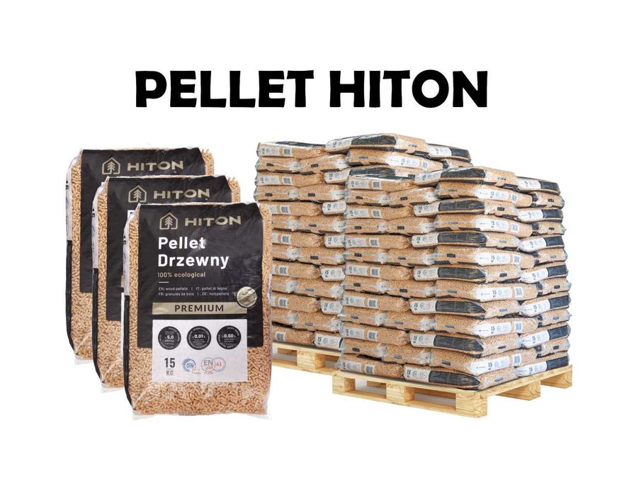 Pellet HITON Polski producent transport dowóz 975 kg