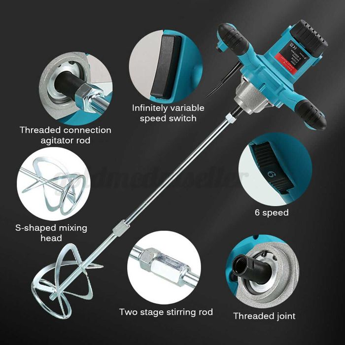 Agitador cimento misturador agitador pasta misturador tintas