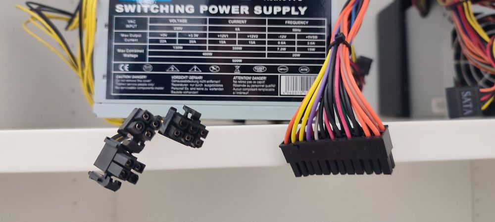 Fontes de alimentação computador