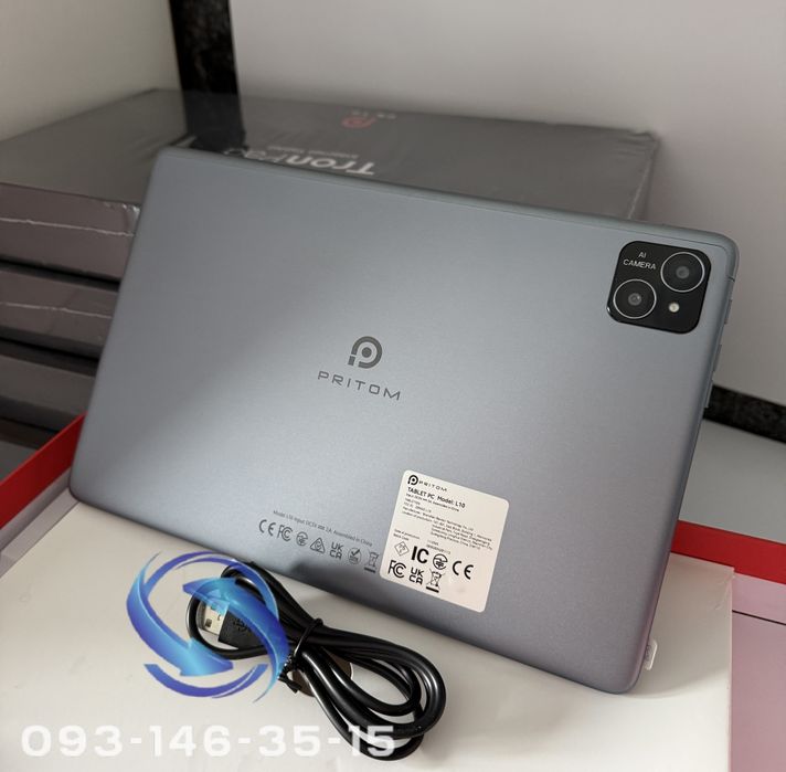 Планшет 16/128GB Pritom Tab 11 + єкран 10.1 дюймів 8000 mAh ютуб фейсбук