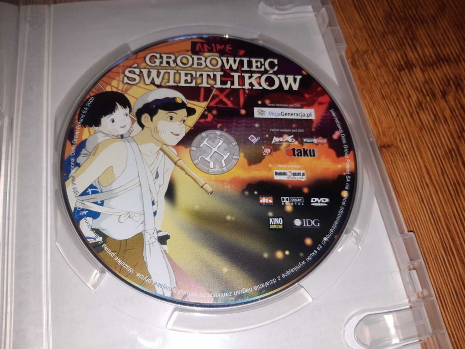 Grobowiec Świetlików Isao Takahata studio Ghibli polski lektor