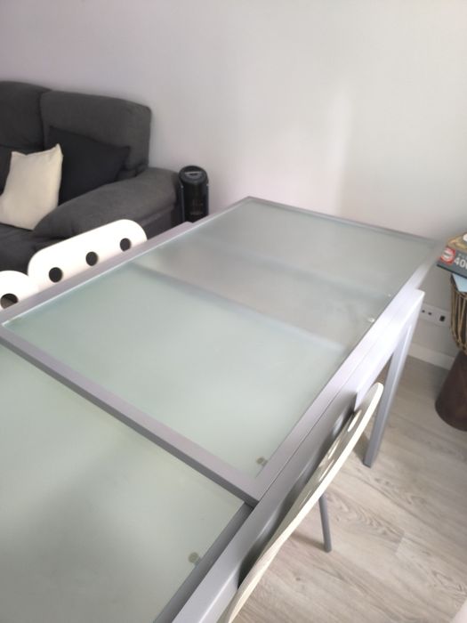Mesa extensível retangular