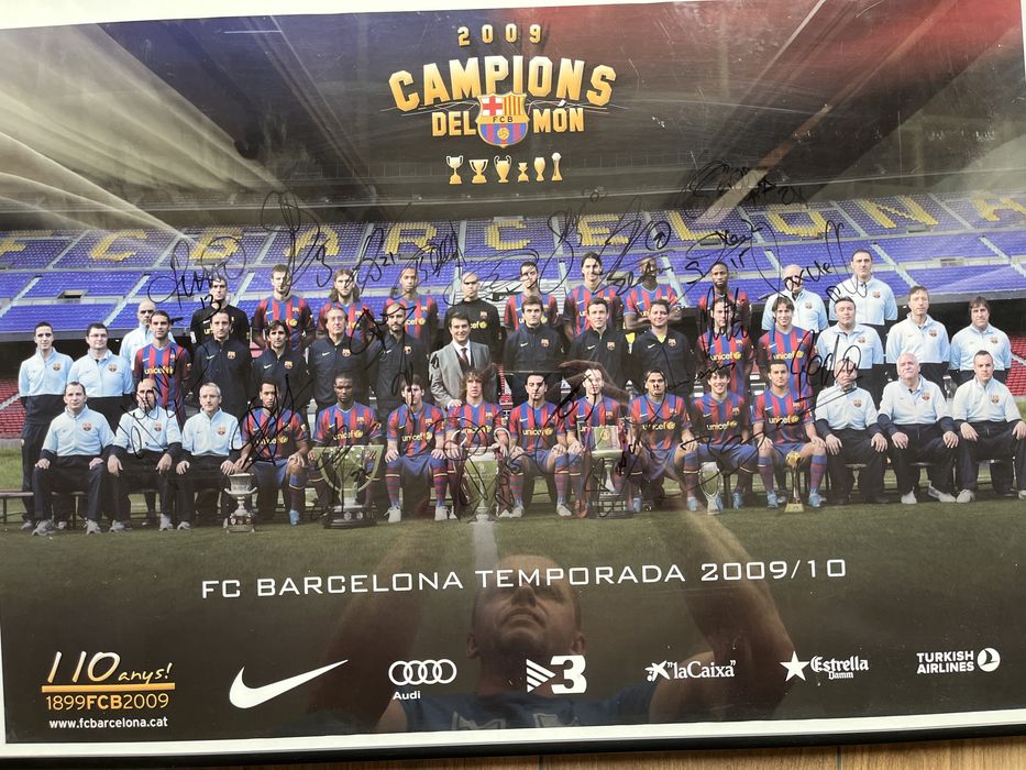 Autograf Messi oryginał i inni