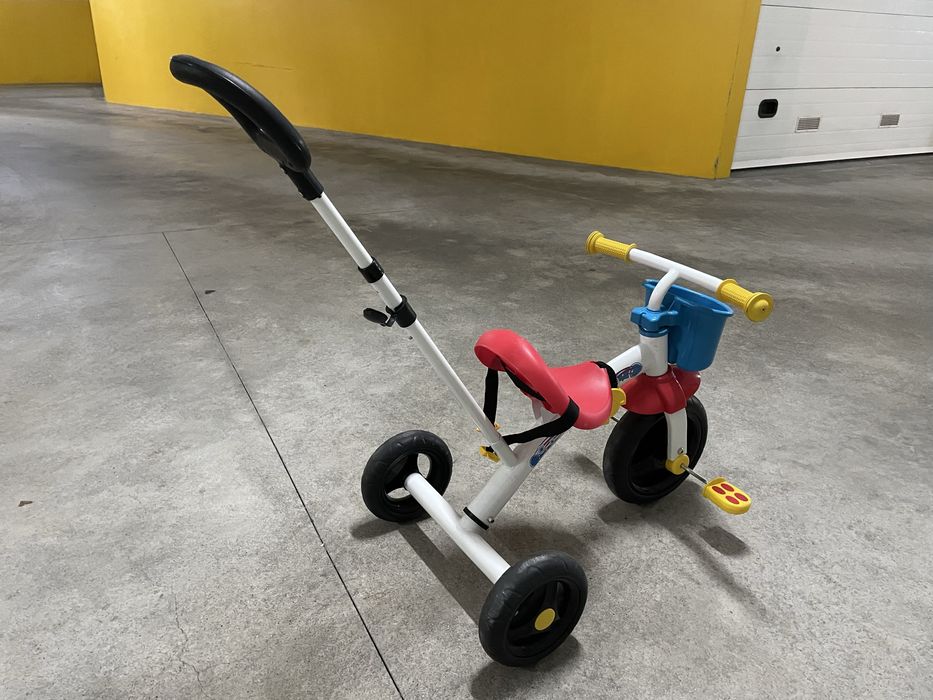 Triciclo Infantil com Guiador de Empurrar – Como Novo