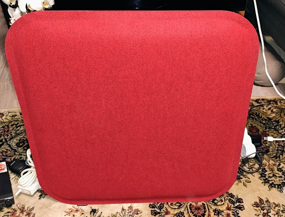 Acustio panel akustyczny ścienny filc czerwony