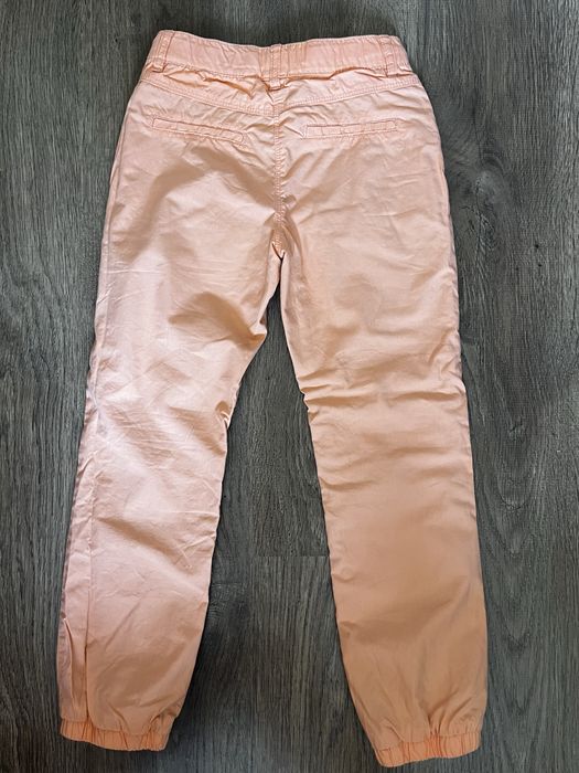 Джоггеры штаны утеплённые С&А на девочку 7-9 лет