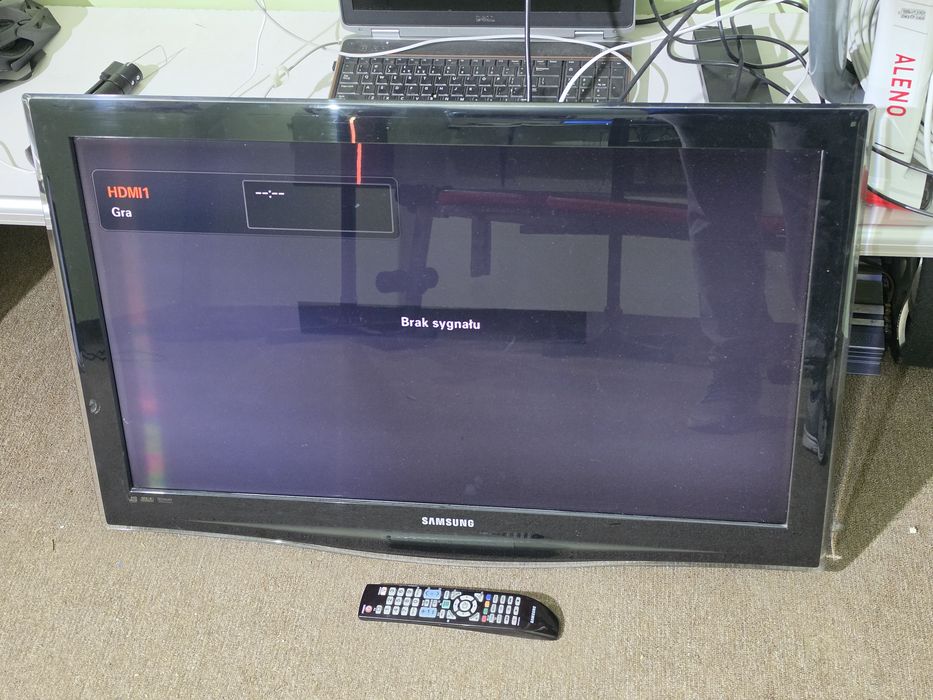 Telewizor Samsung 37" LCD Full HD (LE37B650) + pilot | HDMI, USB | Sprawny