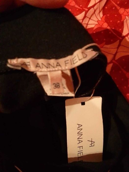 Spódnica spódniczka damska Anna Field Czarna Galowa gumka w pasie Nowa