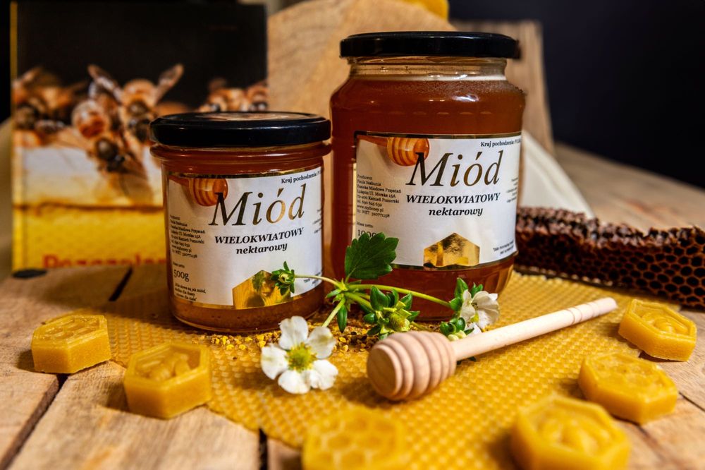Miód Wielokwiatowy 1kg