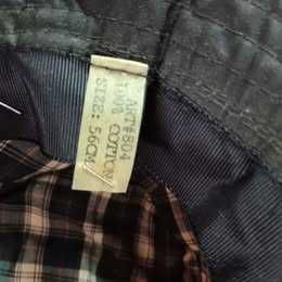 Chapéu encerado impermeável #