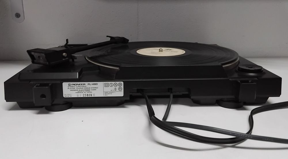 PIONEER gira-discos PL-480
