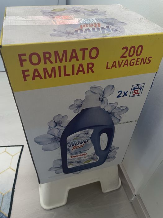 2 detergentes e 2 amaciadores 200 doses