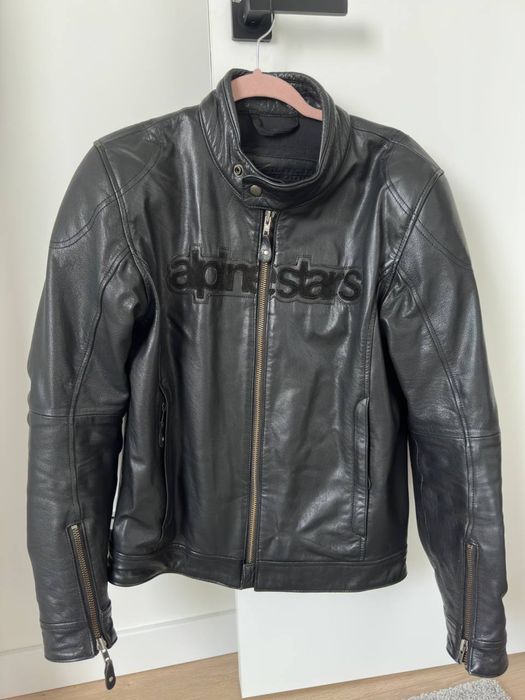 Alpinestars Black Shadow Hunstman (шкіряна мотокуртка)