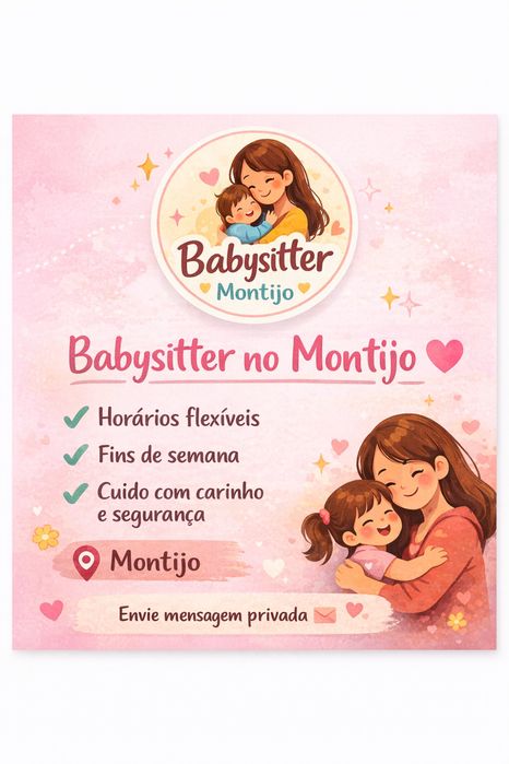 Cuidar de crianças - baby sitter