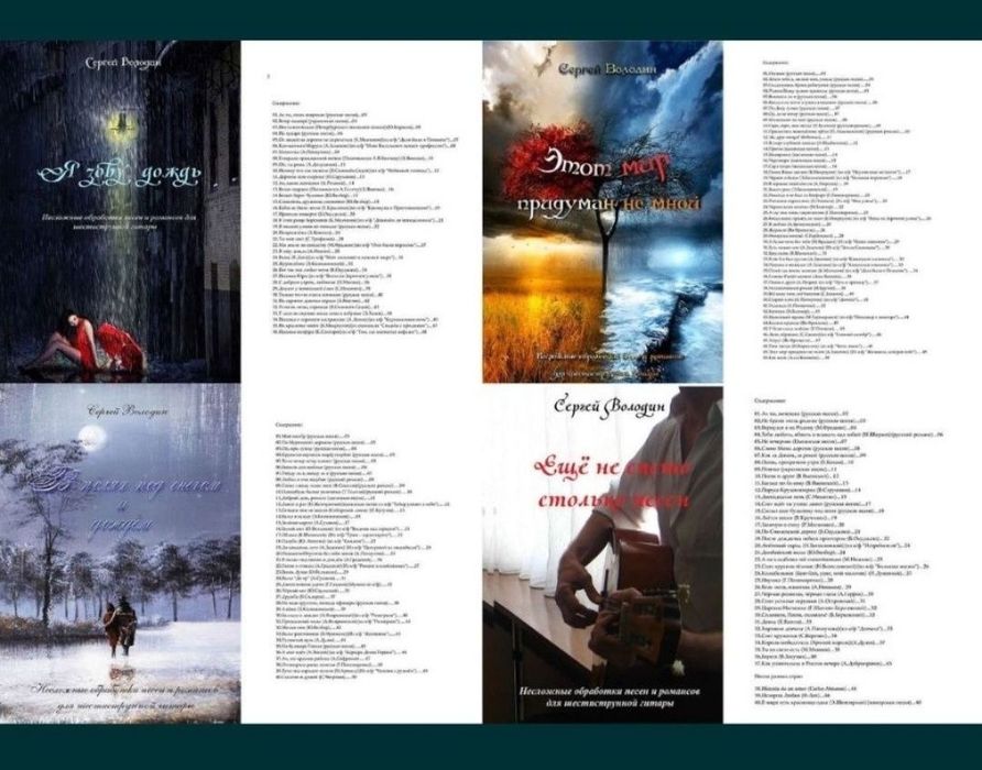 Ноты для Гитары
Несложные обработки песен и романсов для Гитары. 

Нес