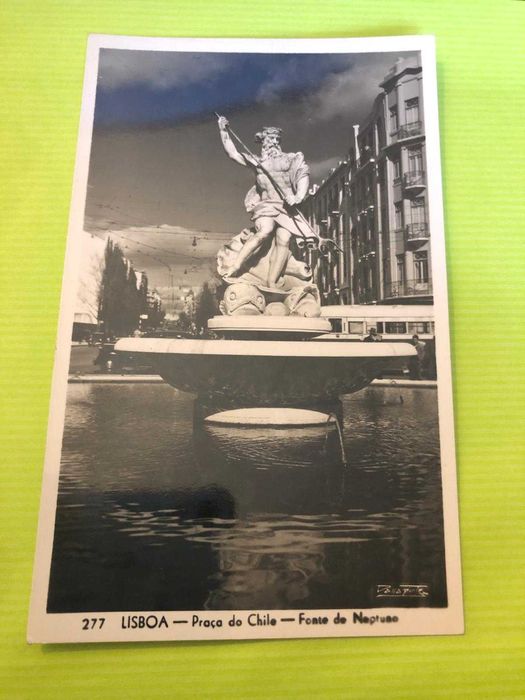 old postcards from Lisbon, price per postcard