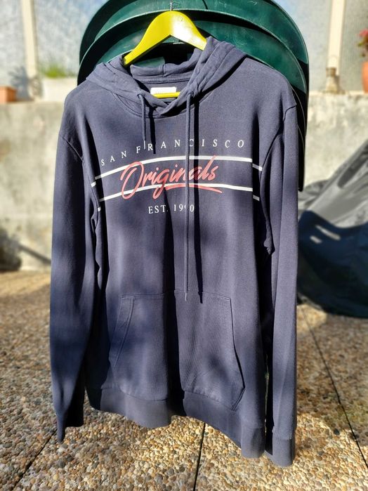 Sweatshirt / Hoodie Azul Jack&Jones XL (COMO NOVO!)
