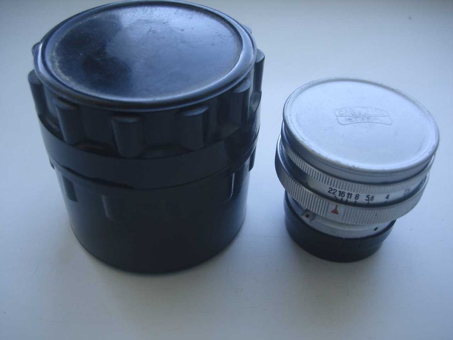 Обьектив Carl Zeiss Jena Sonnar T 5cm F/2 CONTAX RF.