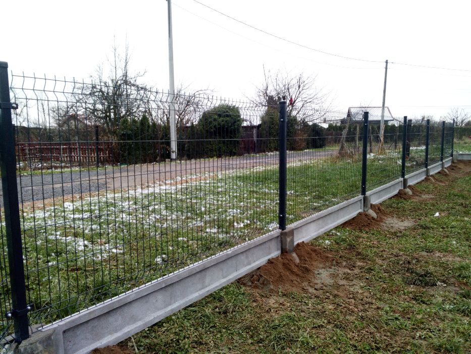 Ogrodzenie panelowe Oc+RAL 1.7m FI.4