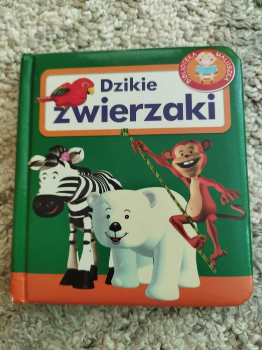 Dzikie zwierzaki książa dla dzieci