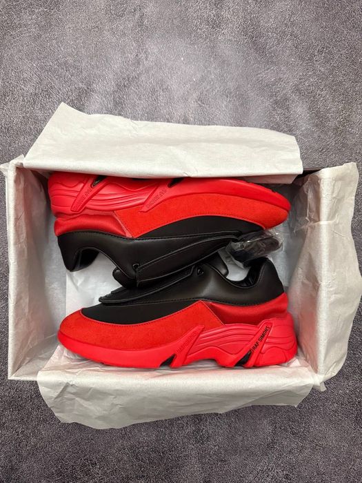 [БЕЗ ПРЕДОПЛАТ] Raf Simons Antei Red Black Рафы Антеи Рафи Антеі