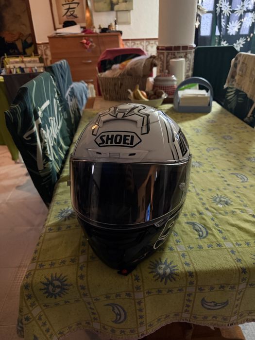 Capacete shoei x-14 edicação Marc Márquez 93 “white ant”
