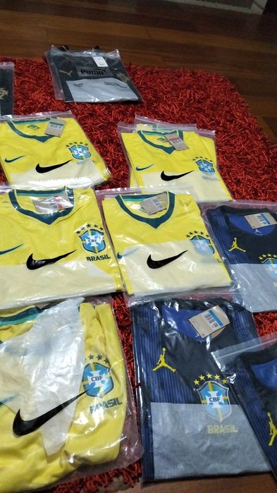 Camisola seleção brasileira do mundial de futebol