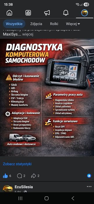 Diagnostyka komputerowa samochodu od 100 zł