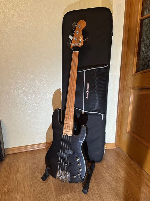 Charvel Pro-Mod San Dimas Bass PJ V Metallic Black Бас-гітара