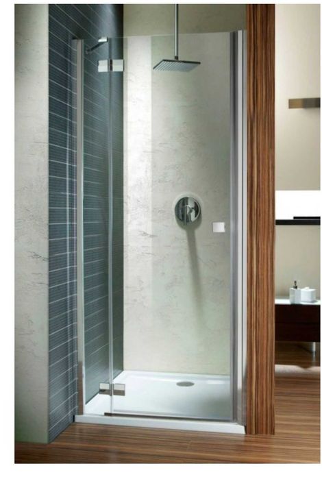Drzwi prysznicowe wnękowe Radaway Almatea DWJ 120 cm LEWE (Chrom, Szkło 6mm) NOWE