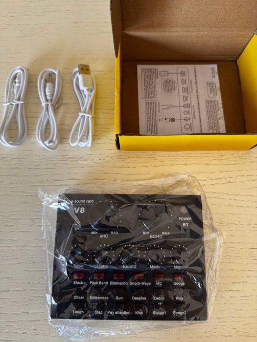 V8 Profesional Sound Card Audio ( звукова карта - мікшер )