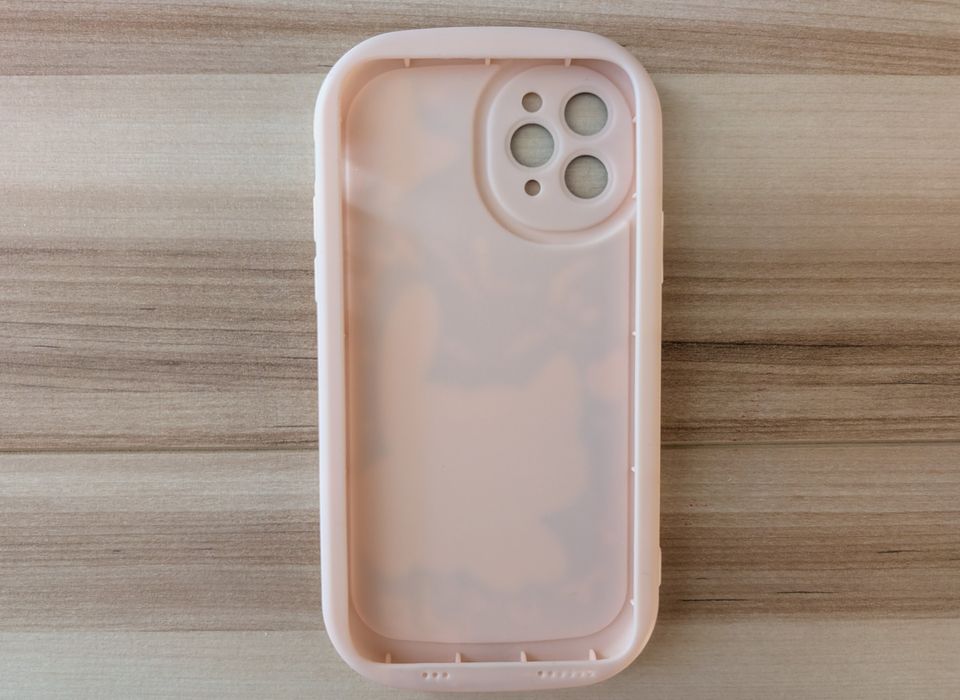 Etui case plecki iPhone 11 pro pudrowy róż i 2 czarne koty kotki