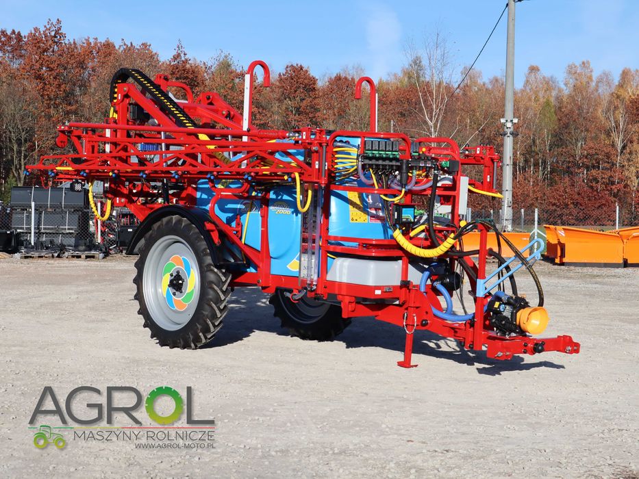 Opryskiwacz Ciągany 2000 l HYDROPAK 15m Biardzki, Amazone, Tolmet Bury