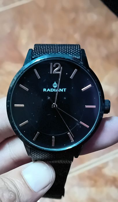 Relógio Radiant RA418603 Todo Preto – Como Novo (c/ Caixa Original)