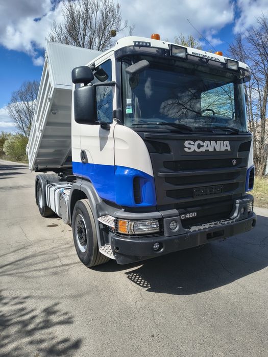 Scania G480 euro 5 wywrotka kiper super stan zwolnice blokada
